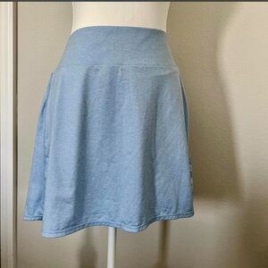 Light Blue Women's Skort
